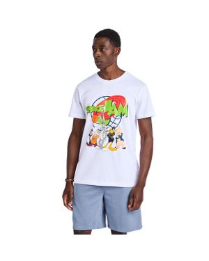 Merchcode Space Jam T-Shirts - White