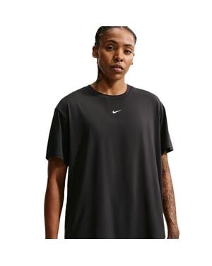 Nike One Dri-Fit Short-Sleeve Top T-Shirts - Black