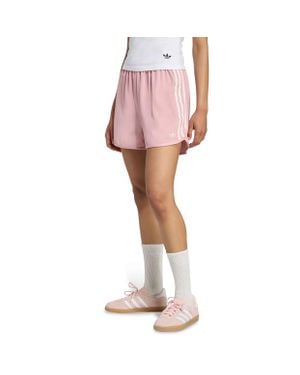 adidas Originals Satin Shorts Shorts - Pink