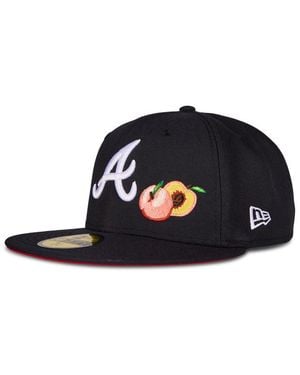 KTZ 59Fifty Mlb Atlanta Braves Caps - Black