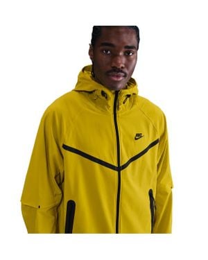 Nike Tech Woven Hoodies - Yellow