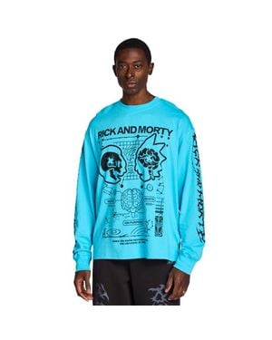 PUMA Rick & Morty T-Shirts - Blue
