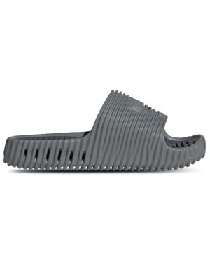 adidas Adilette Flip-Flops And Sandals - Grey