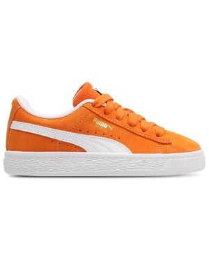 PUMA Suede Toddler Trainers - Orange