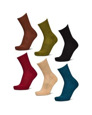 Foot Locker Crew 6 Pack Calcetines - Azul