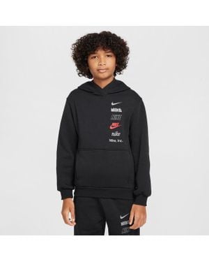 Nike Club Hoodies - Black