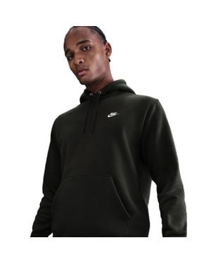 Nike Club Hoodies - Black