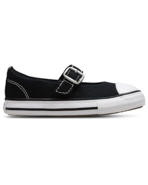 Converse Ctas Dainty Mary Jane Low Shoes - Black