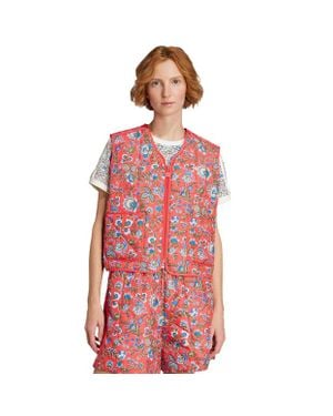 adidas Originals X Liberty London Mujer Pantalones Cortos - Rojo