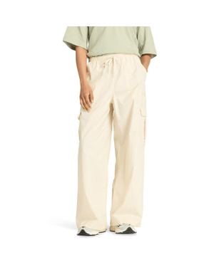 New Balance Woven Cargo Pant Trousers - Natural