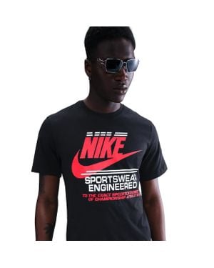 Nike Futura T-Shirts - Black