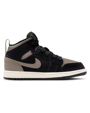 Nike Aj1 Mid Baby Shoes - Black