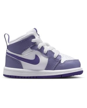 Nike Aj1 Mid Baby Shoes - Blue