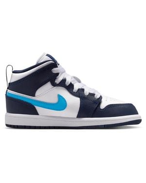 Nike Aj1 Mid Baby Shoes - Blue
