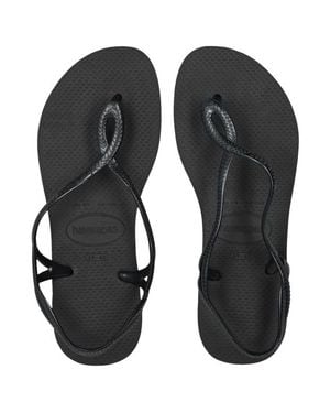 Havaianas Luna Flip-Flops And Sandals - Black