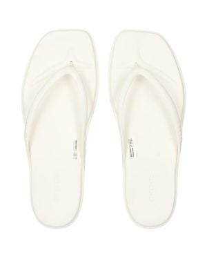 Crocs™ Miami Mujer Sandalias Y Flip-Flops - Blanco