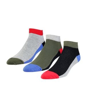adidas Mid Cut Crew 3 Pack Socks - Blue
