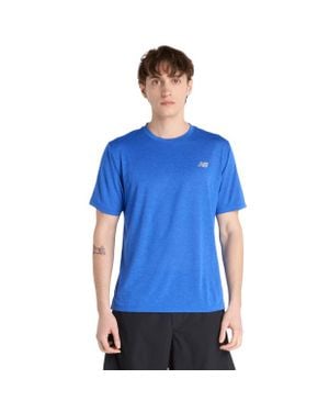 New Balance Athletics T-Shirt T-Shirts - Blue