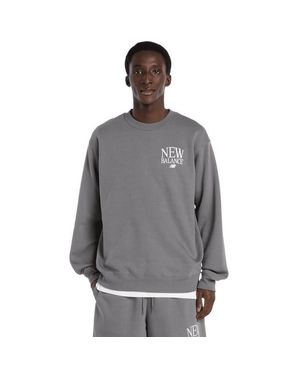 New Balance Fleece Sweatshirts - Grijs