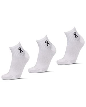 On Shoes Logo Sock Ankle Sokken - Wit