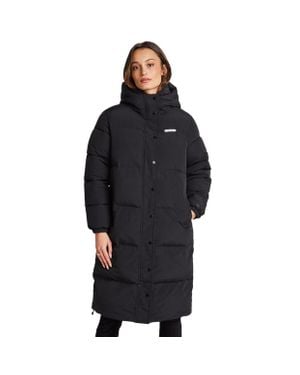Peach Fit Essential Parka Jackets - Black