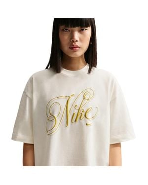 Nike Sportswear T-Shirts - Natural