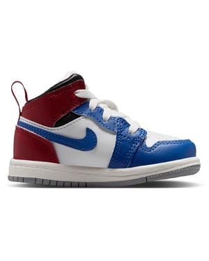 Nike Aj1 Mid Baby Shoes - Blue