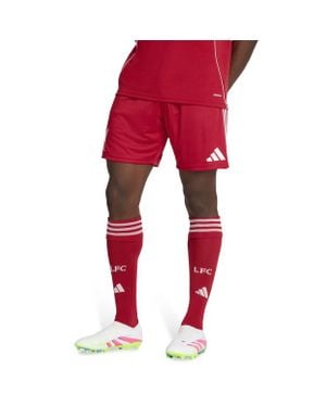 adidas Liverpool 2025/26 Home Aeroready Replica Shorts - Red