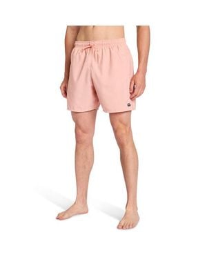 Lacoste Diamond Weave Shorts - Pink