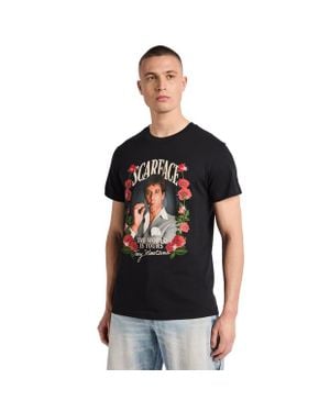 Merchcode Scarface T-Shirts - Black