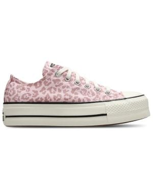 Converse Ctas Lift Hi Femme Chaussures - Rose