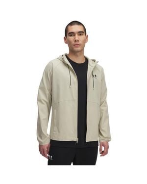 Under Armour Vibe Woven Track Tops - Natural