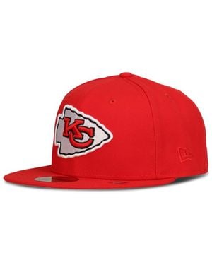 KTZ 59Fifty Caps - Red