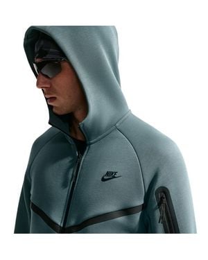 Nike Tech Fleece Hoodies - Blue