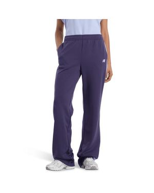 New Balance Interlock Pant Trousers - Purple