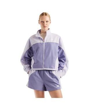 New Balance Trackside Mujer Chaquetas - Morado