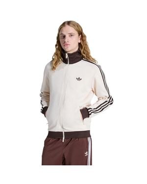 adidas Beckenbauer Track Top Hombre Tops De Pista - Marrón