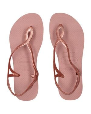 Havaianas Luna Mujer Sandalias Y Flip-Flops - Rojo