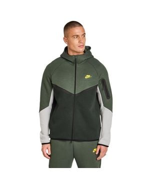 Nike Tech Fleece Hombre Sudaderas - Verde