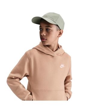 Nike Club Hoodies - Brown