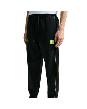 Nike Fleece Hombre Pantalones - Negro