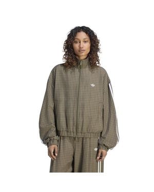 adidas Checks Mujer Tops De Pista - Marrón