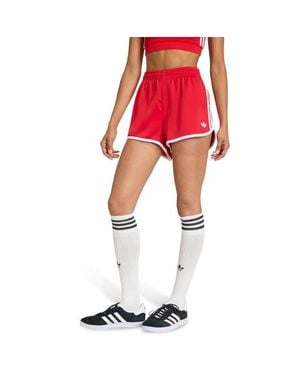 adidas 3 Stripes Sprinter Shorts Shorts - Red