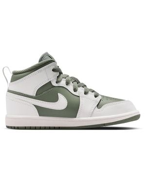 Nike Aj1 Mid Baby Shoes - Grey