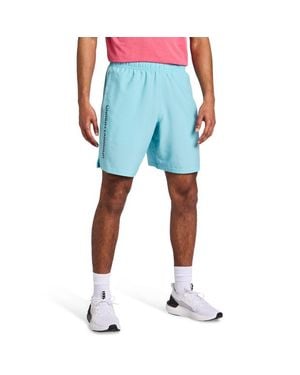 Under Armour Wordmark Logo Shorts - Blue