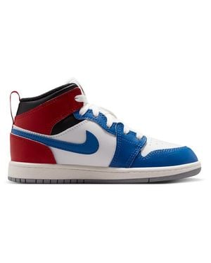 Nike Aj1 Mid Toddler Trainers - Blue