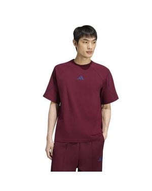 adidas Stadium T-Shirt Hombre Camisetas - Rojo