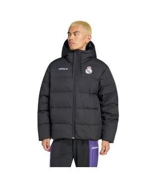 adidas Real Madrid Jackets - Black