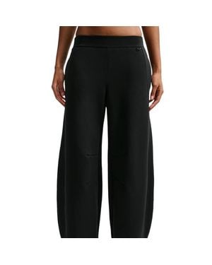Nike 24.7 Impossiblysoft High-Waisted Trousers Broeken - Zwart