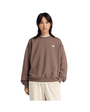 New Balance Terry Sweatshirts - Brown